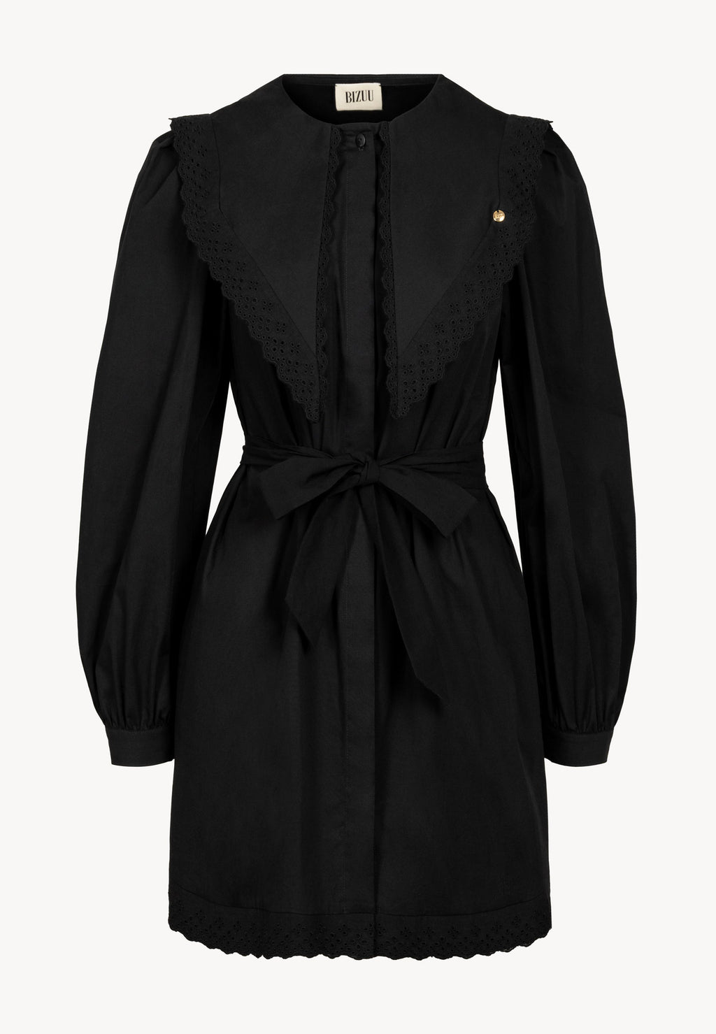 Sukienka z ozdobnym kołnierzem TARQUA