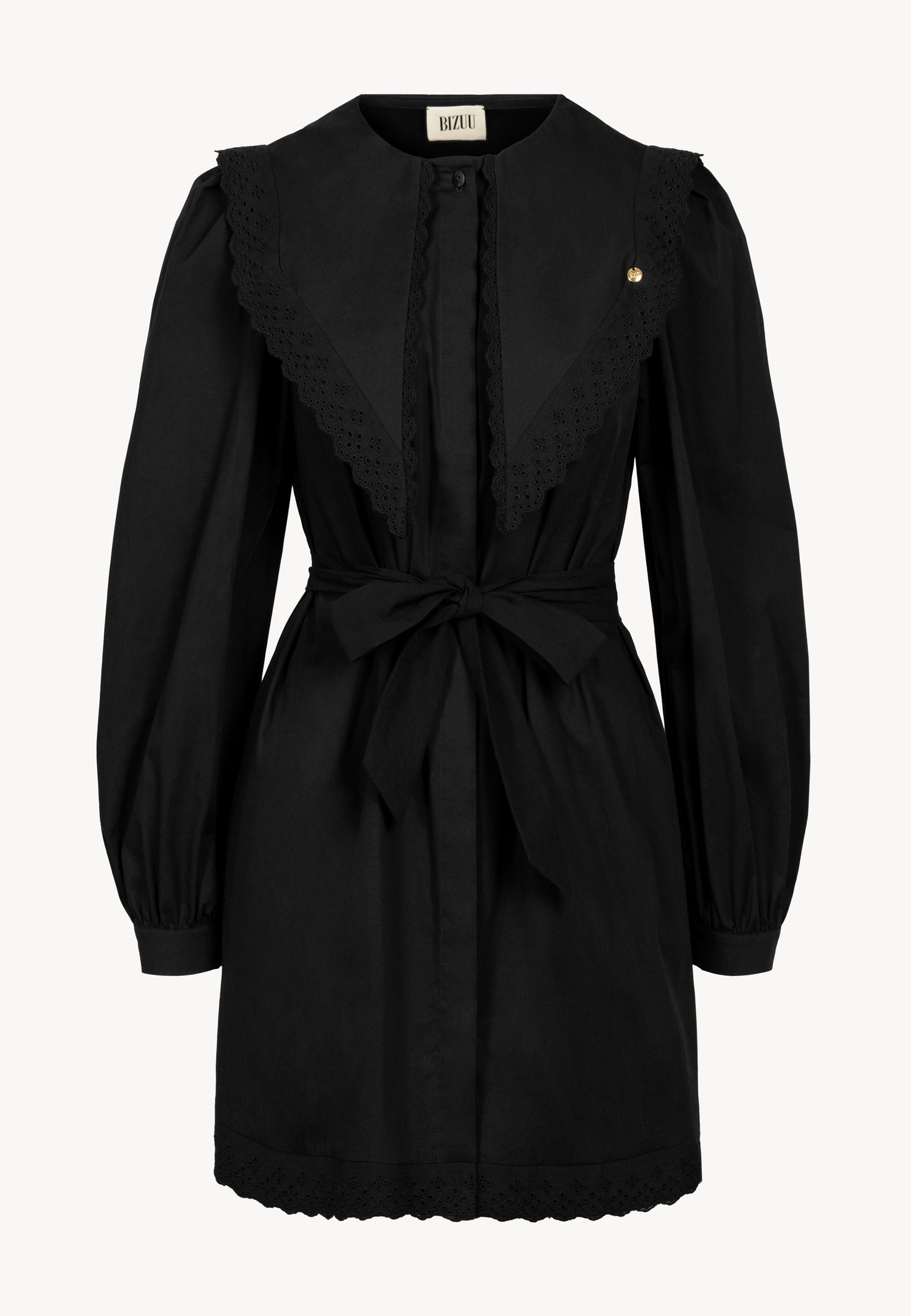 Sukienka z ozdobnym kołnierzem TARQUA