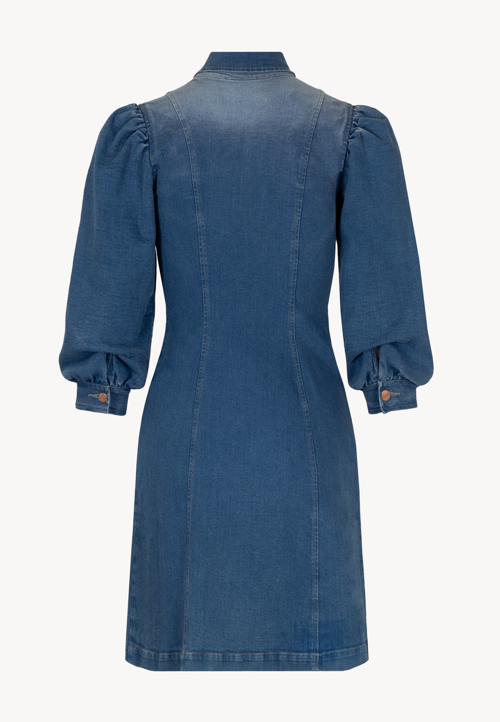 Niebieska sukienka jeansowa mini NIGANA