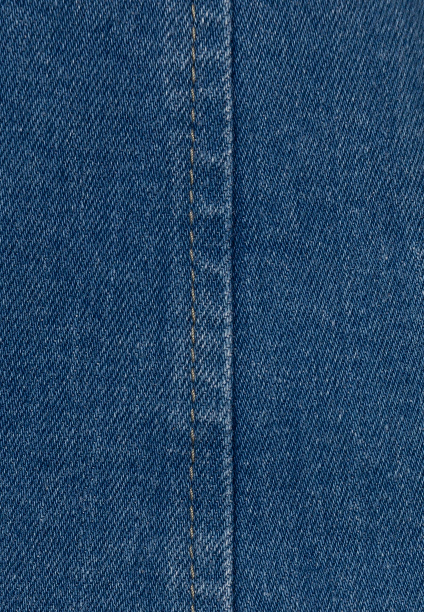 Niebieska sukienka jeansowa mini NIGANA