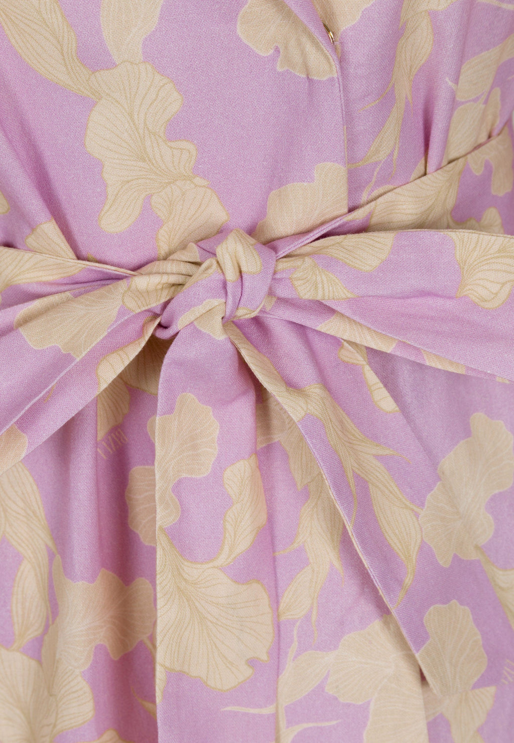 Mini sukienka z falbankami CALISTA fioletowa