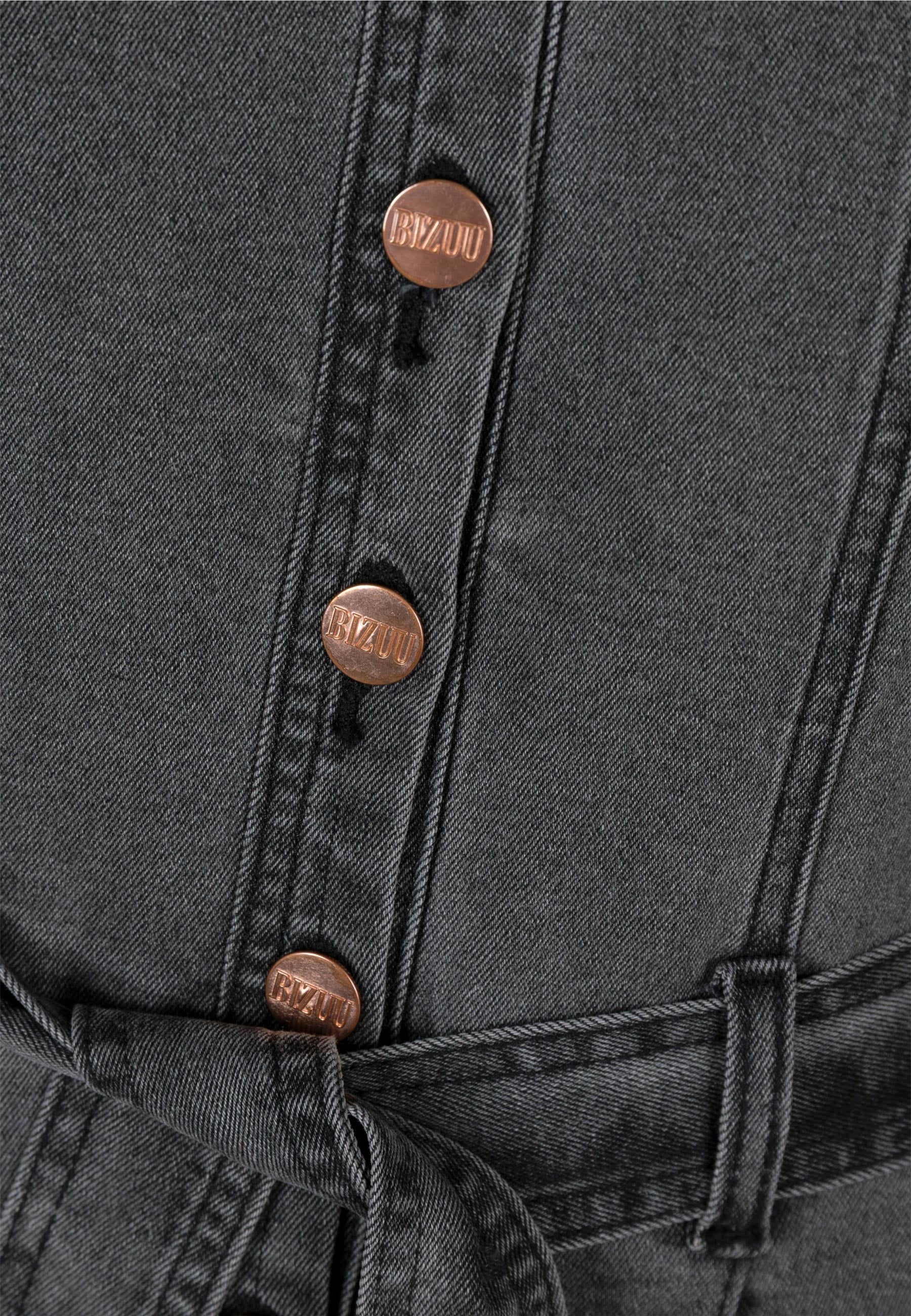 Jeansowy kombinezon MENDINA szary