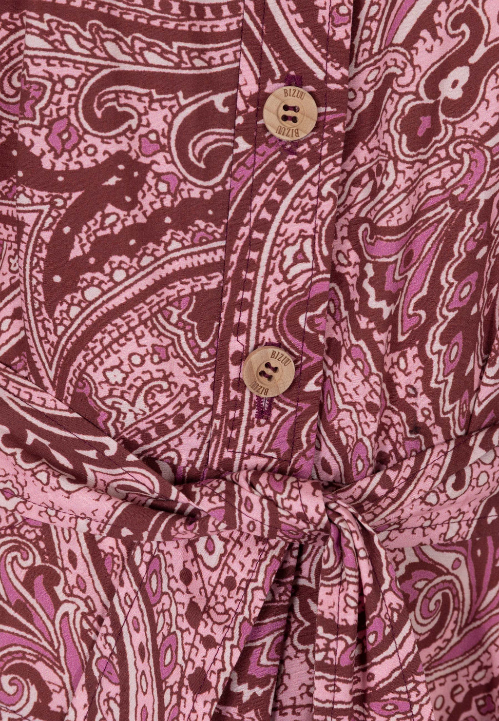 Czerwony kombinezon z wiązaniem w talii MARCELLO