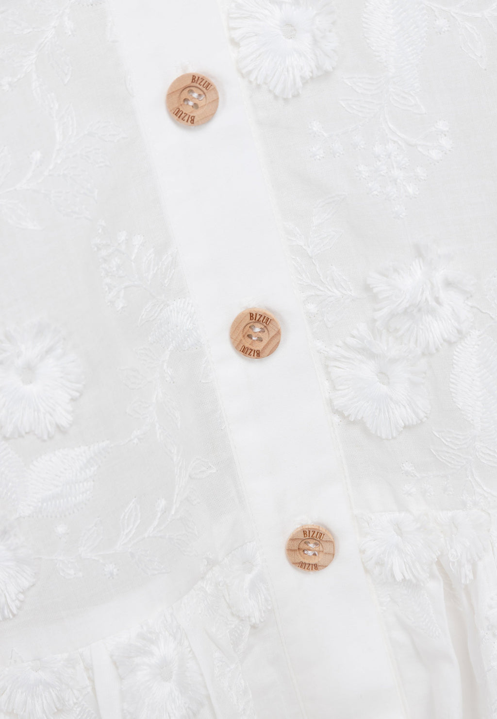 Biała rozszerzana sukienka mini VIKKA