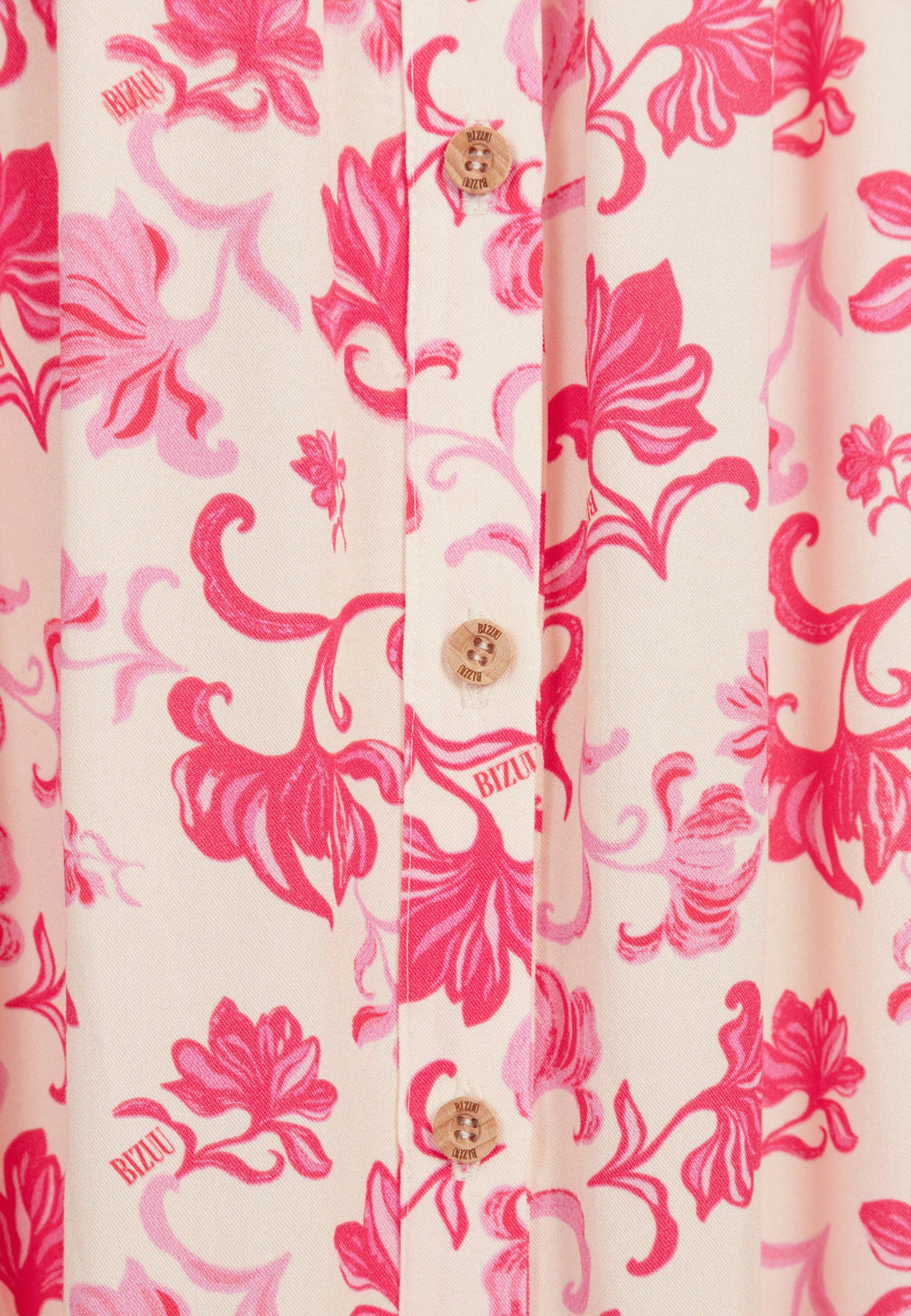 Czerwona sukienka midi w autorski print PATRYA