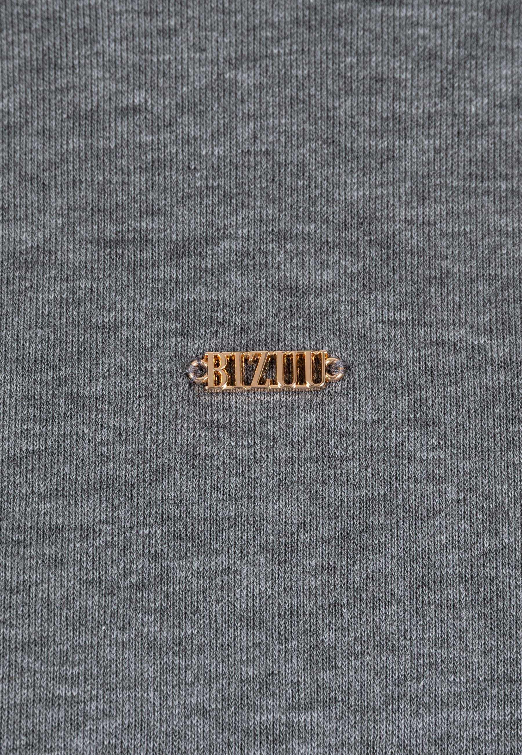 Dzianinowa sukienka grafitowa CAGLIARI