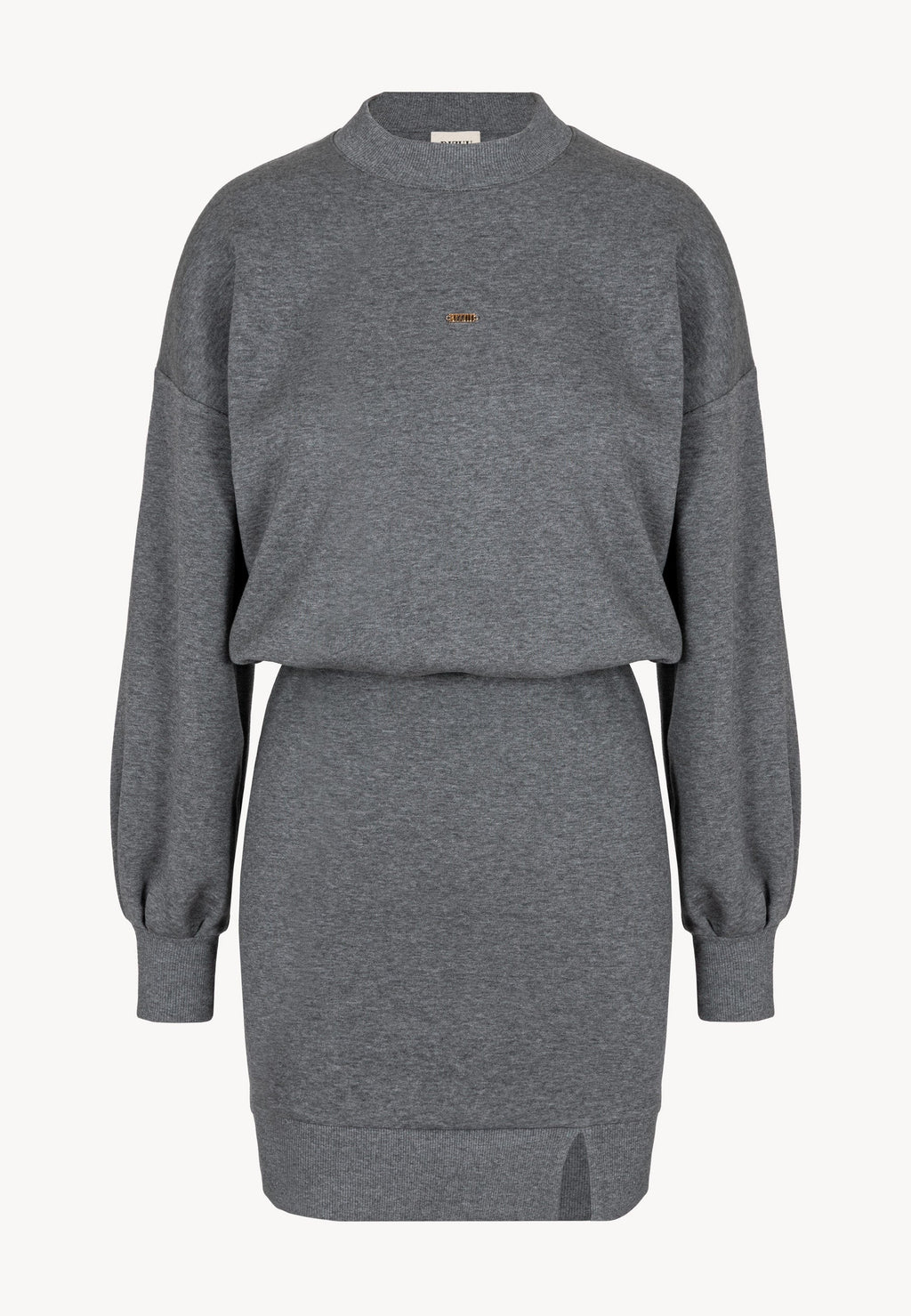 Dzianinowa sukienka grafitowa CAGLIARI