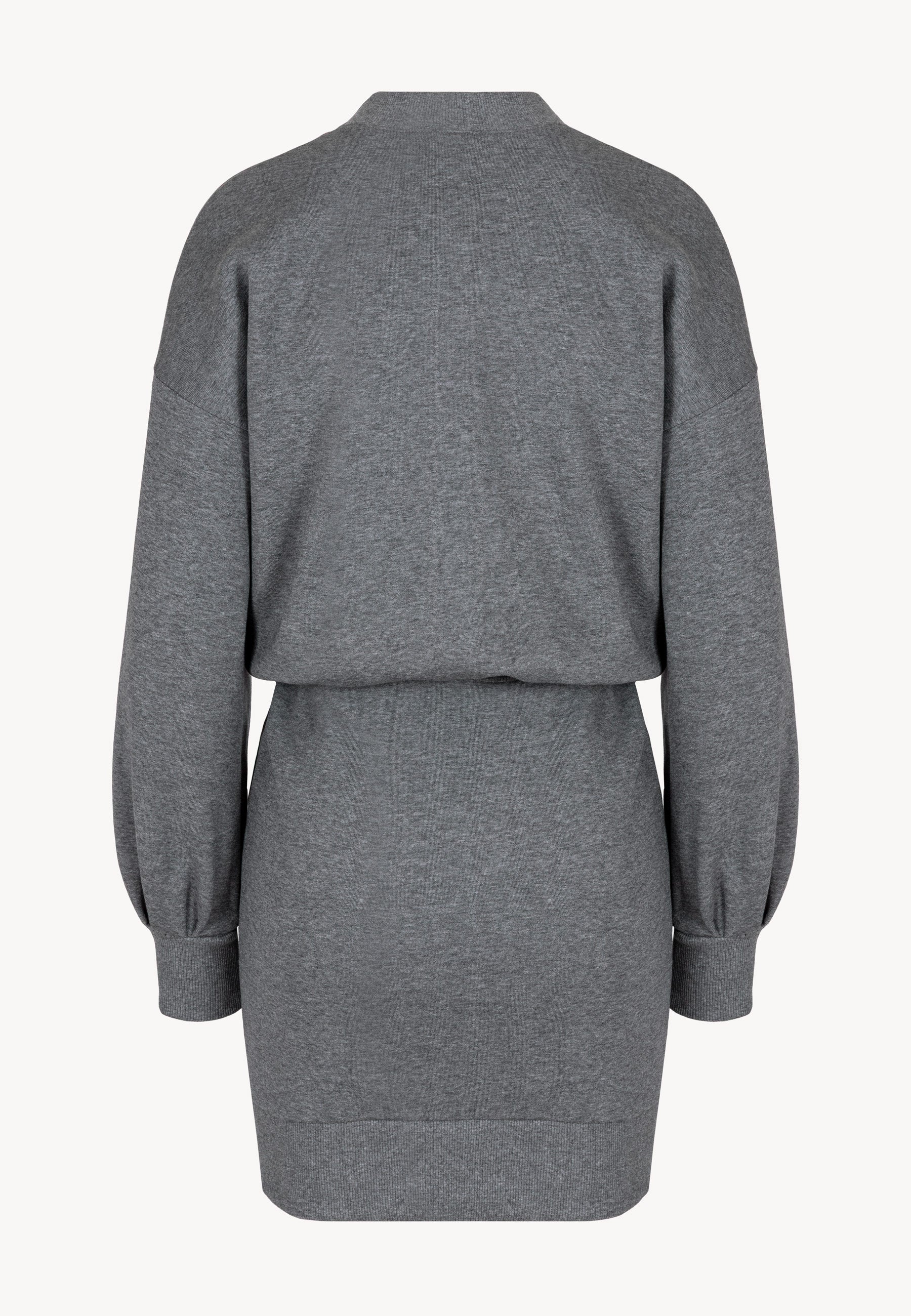 Dzianinowa sukienka grafitowa CAGLIARI