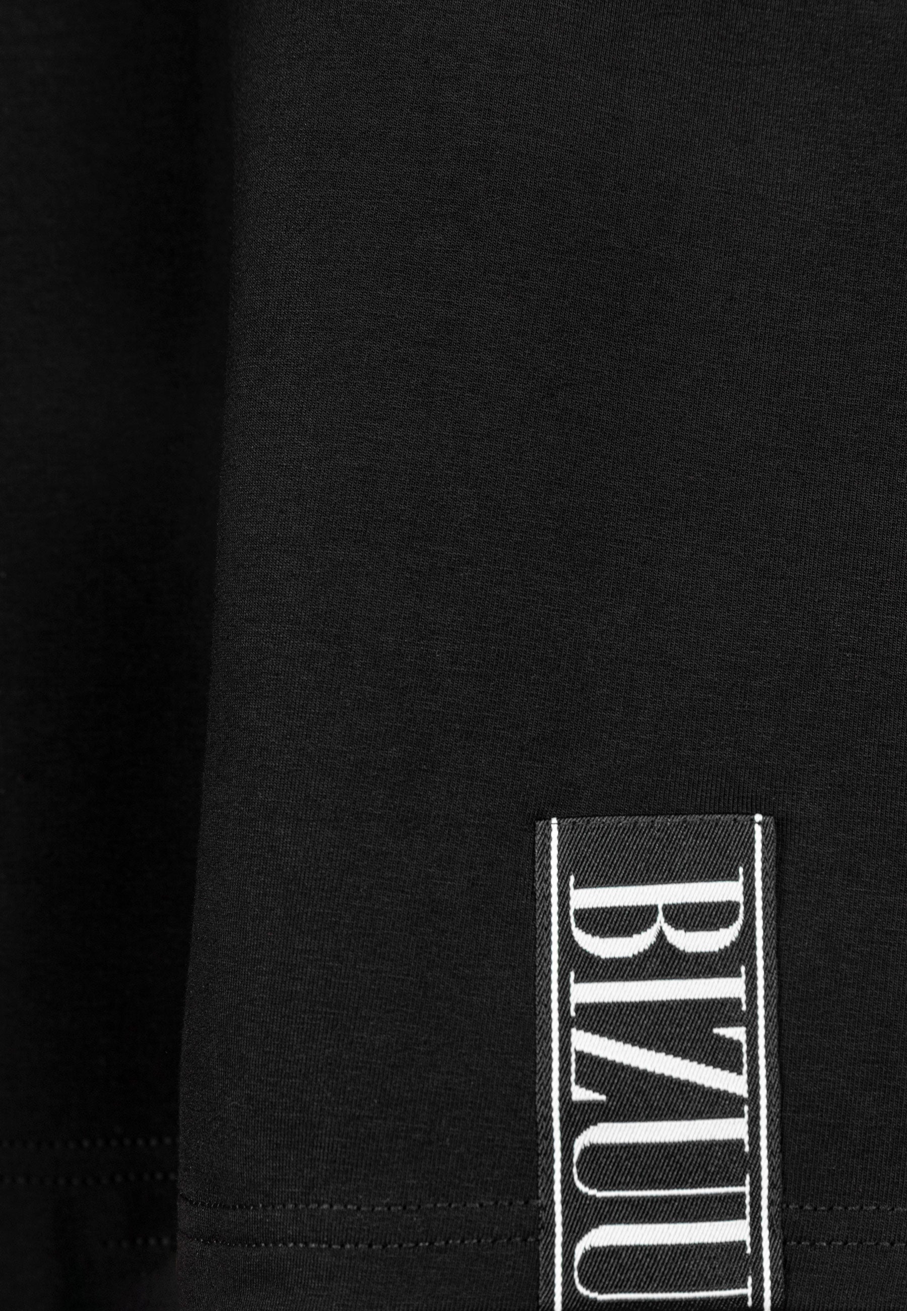 Czarna sukienka o luźnym kroju MOLINNE